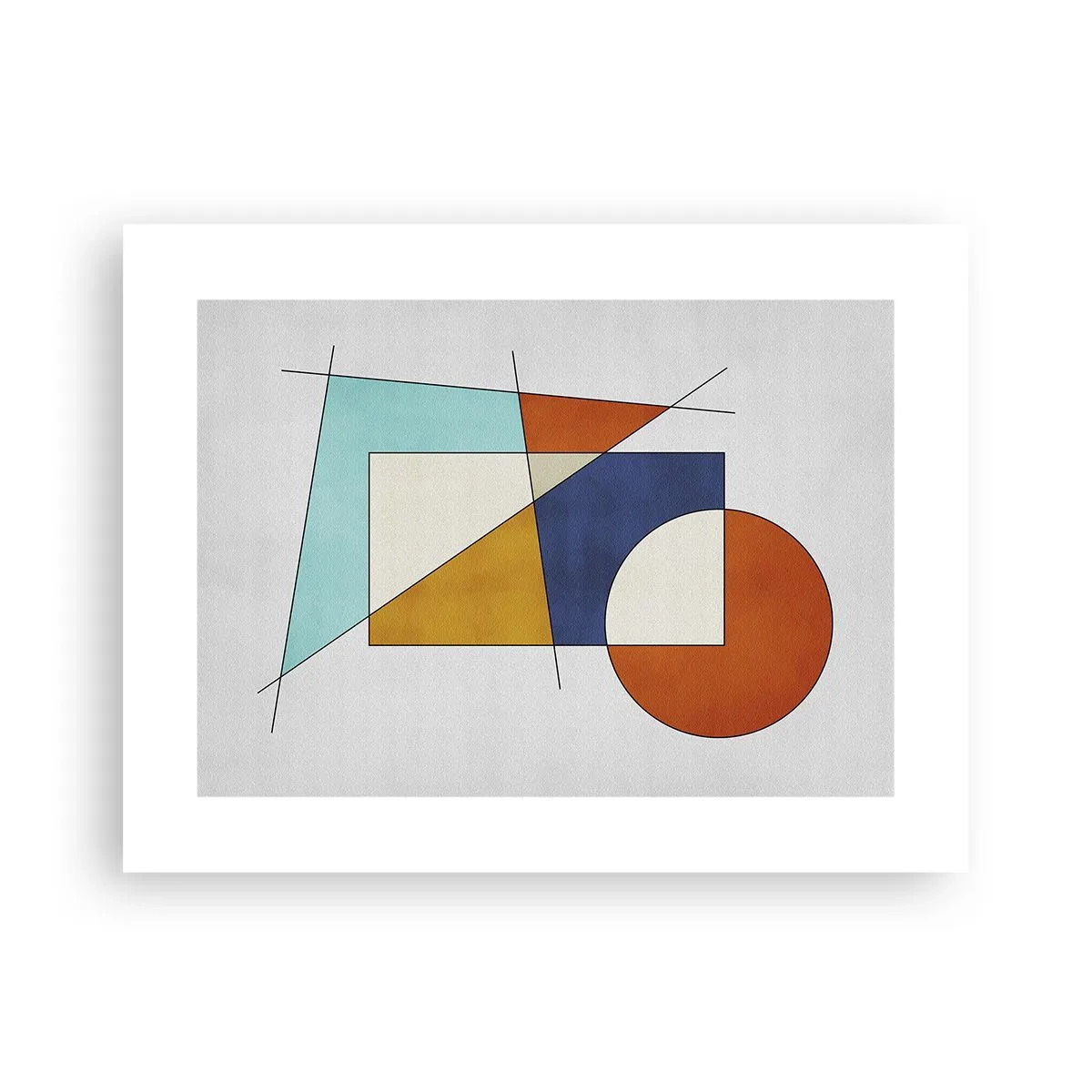 Affiche - Poster - Abstraction : plaisir moderniste - 40x30 cm