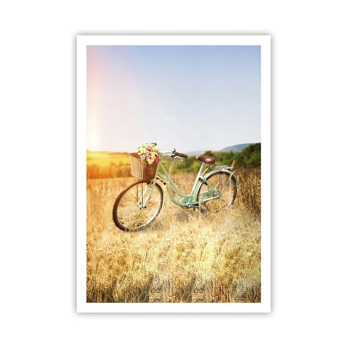 Affiche - Poster - Je vais rester un petit moment - 70x100 cm