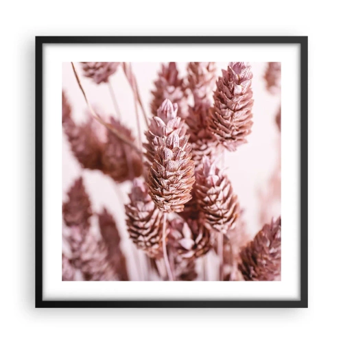 Affiche dans un cadre noir - Poster - Apparemment discret - 50x50 cm