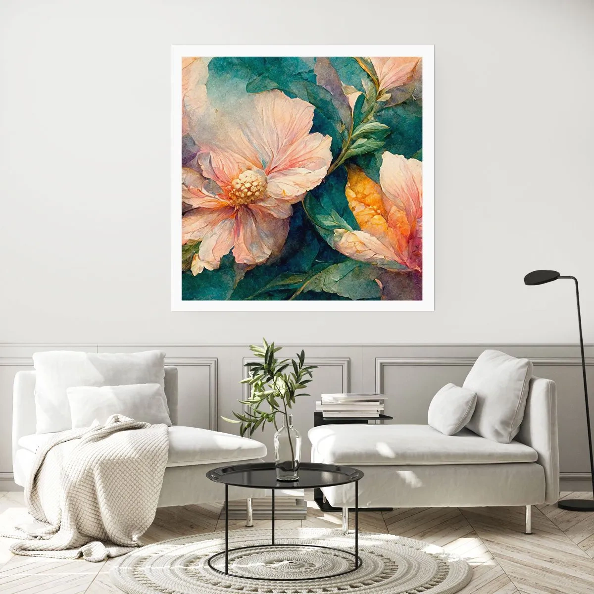 Affiche - Poster - Uniquement de la subtilité - 40x40 cm