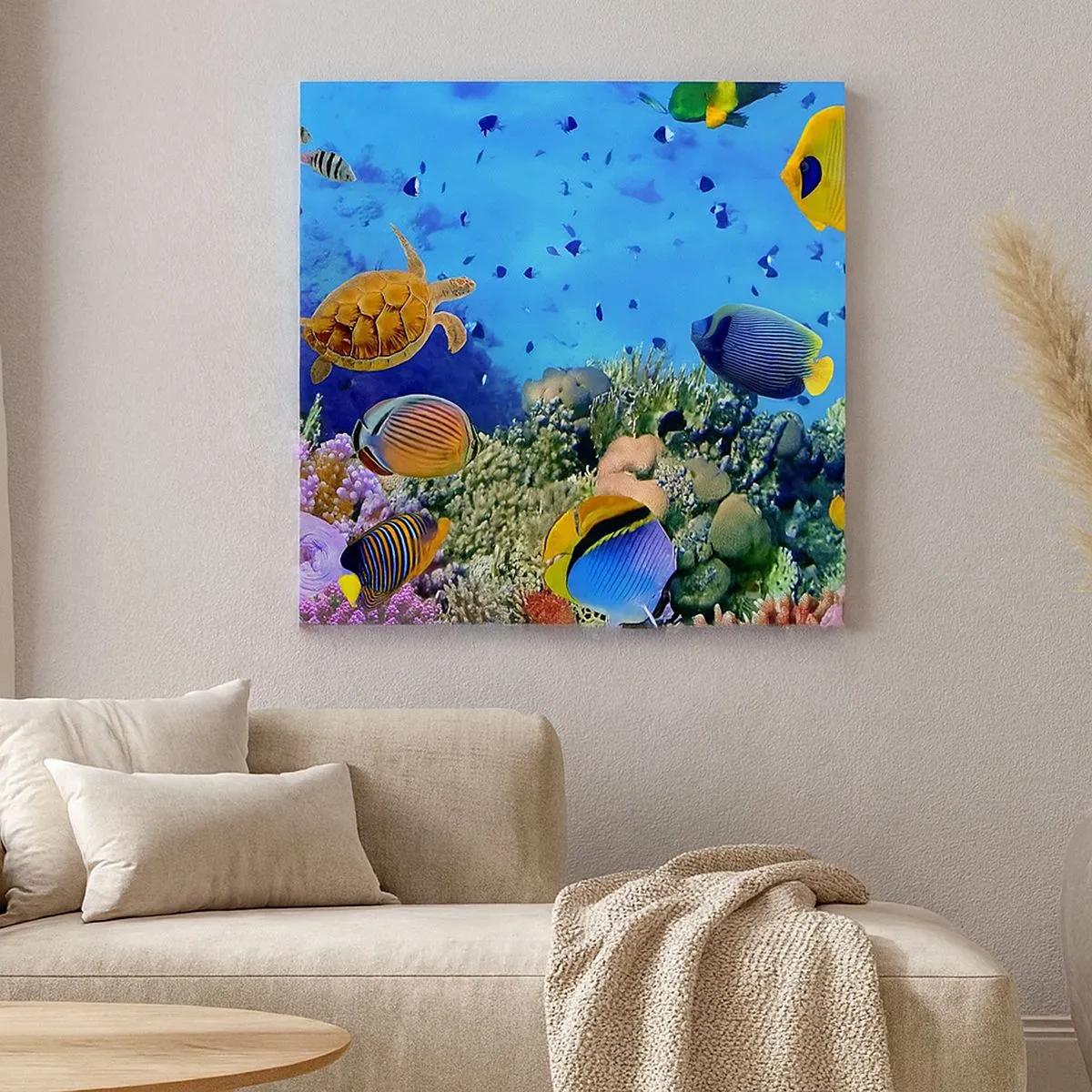 Impression sur toile - Image sur toile - Et que sait-on de la vie… - 30x30 cm