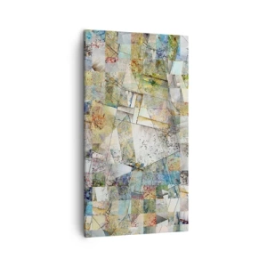 Impression sur toile - Image sur toile - Remaniement géométrique - 45x80 cm