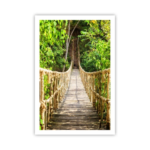 Affiche - Poster - Suspendu dans la nature - 61x91 cm