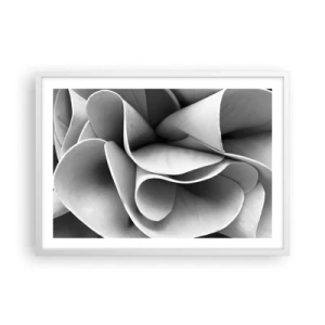 Affiche dans un cadre blanc - Poster - Il s'en passe dans l'espace - 70x50 cm