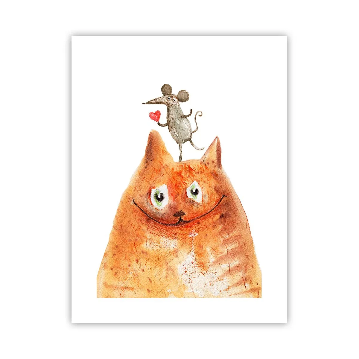 Affiche - Poster - Amour paradoxal - 30x40 cm