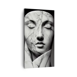Impression sur toile - Image sur toile - Marmurowe kształty - 45x80 cm