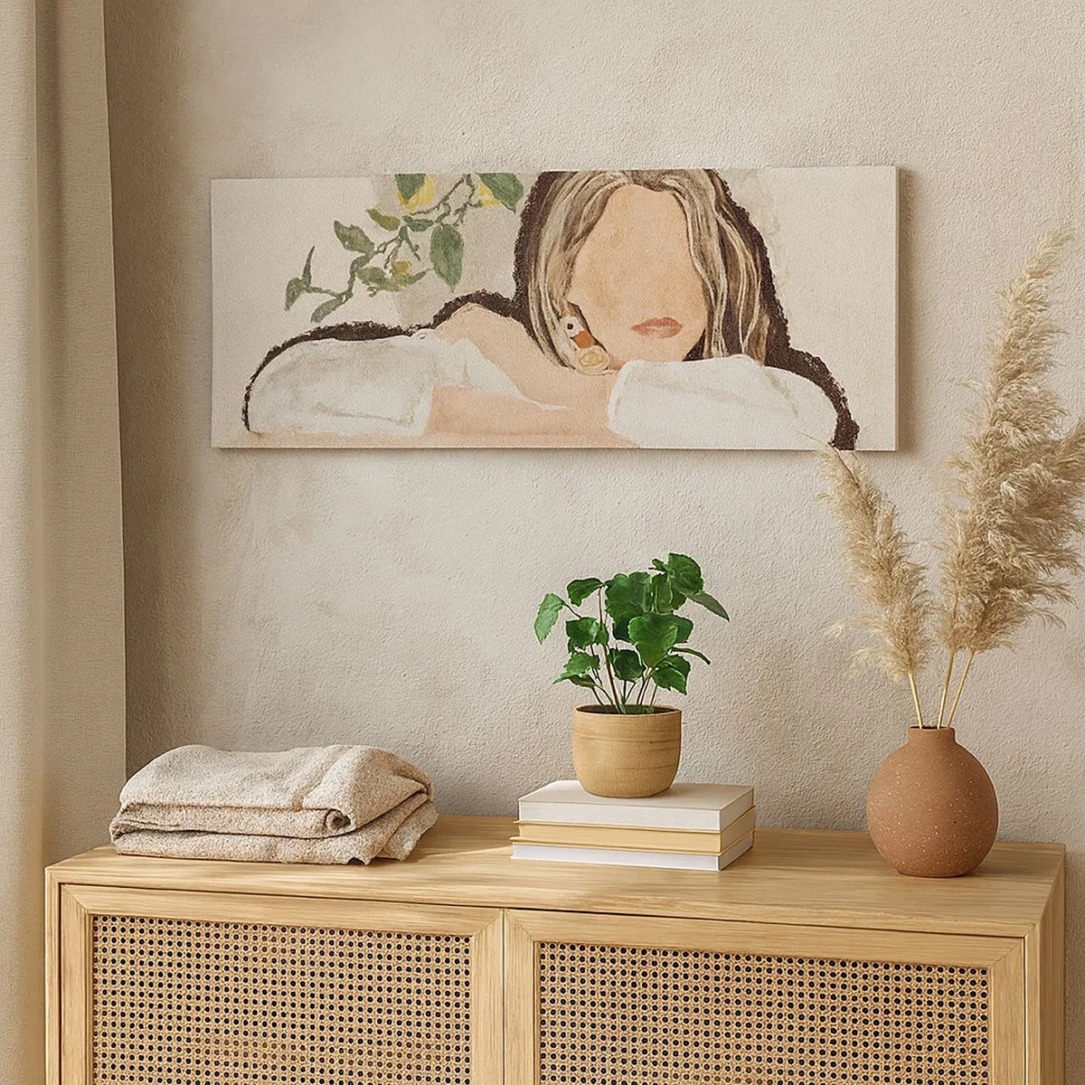 Impression sur toile - Image sur toile - La beauté du sud - 100x40 cm