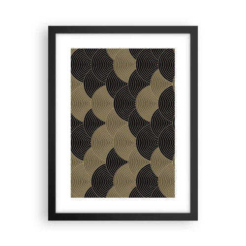 Affiche dans un cadre noir - Poster - Unité dans la multiplicité - 30x40 cm