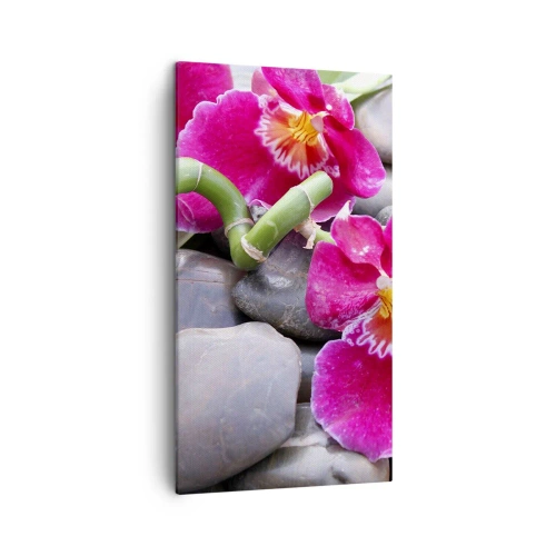 Impression sur toile - Image sur toile - Refroidir et chauffer - 45x80 cm