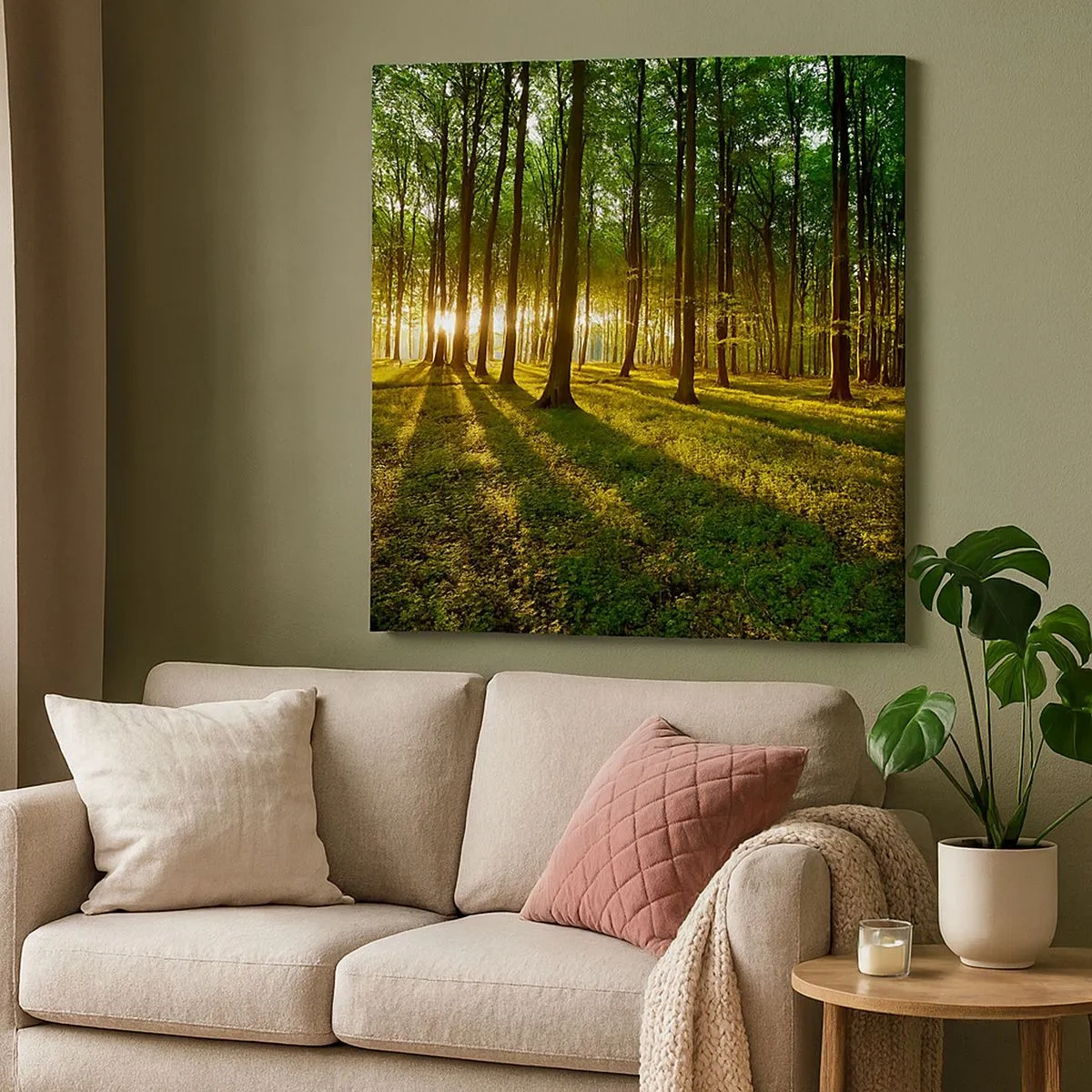 Impression sur toile - Image sur toile - Toutes les photographies de printemps - 30x30 cm