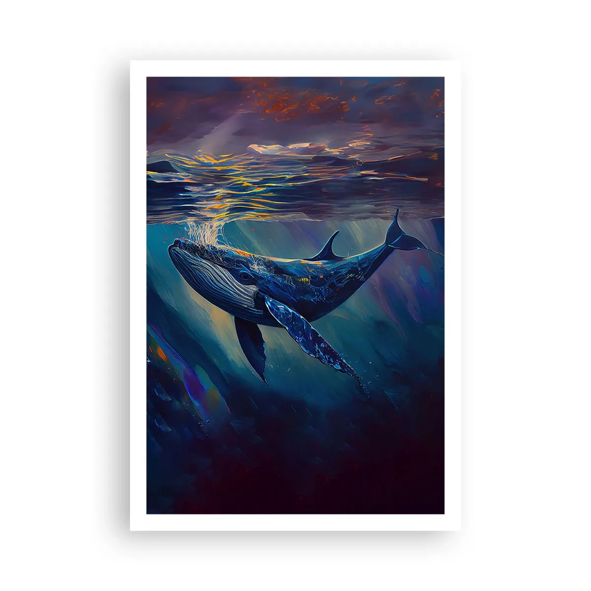 Affiche - Poster - Bienvenue dans mon monde - 70x100 cm