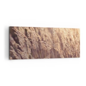 Impression sur toile - Image sur toile - Prêt à accueillir l'automne - 100x40 cm