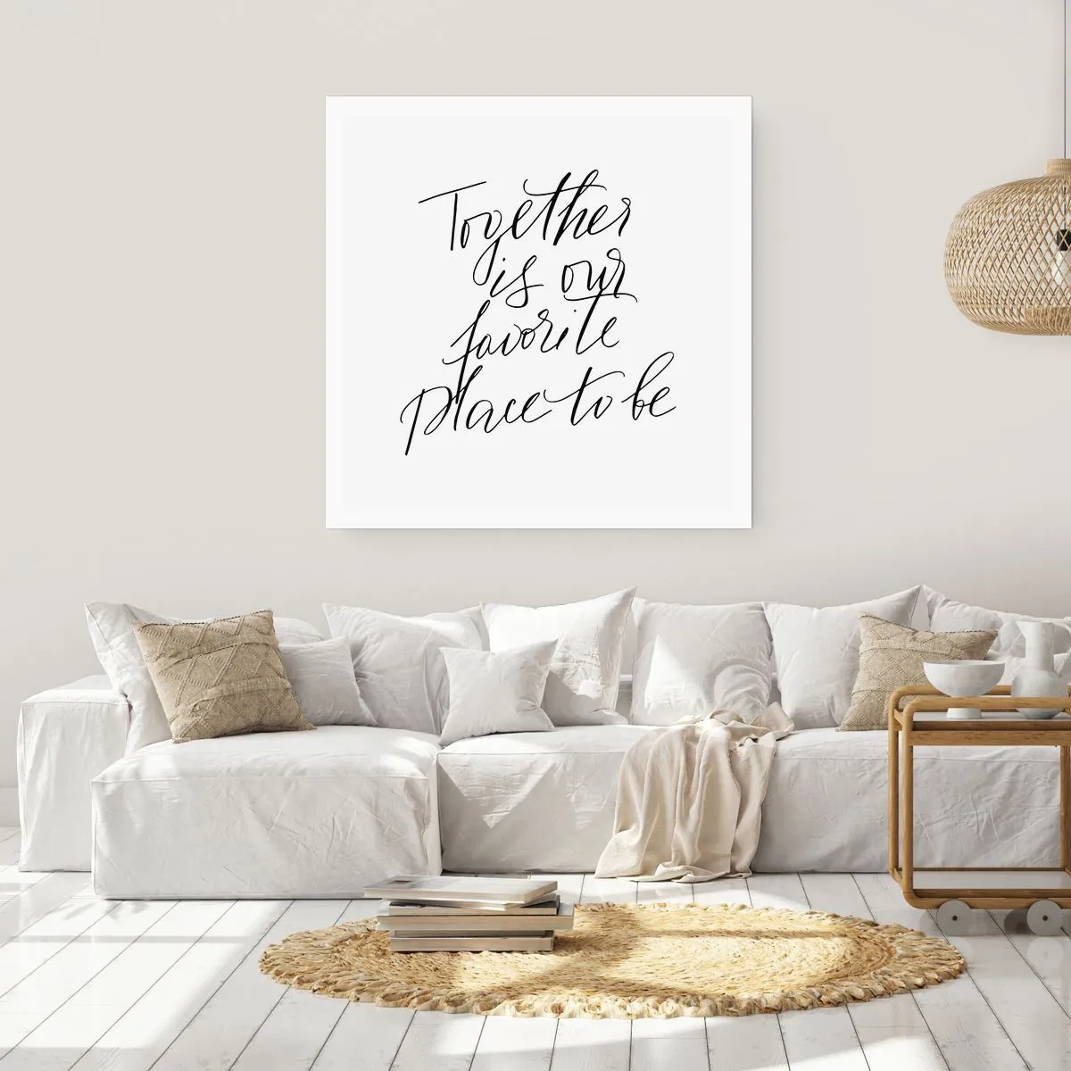 Affiche - Poster - Vous aussi vous le sentez? - 40x40 cm