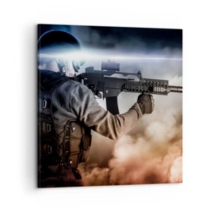 Impression sur toile - Image sur toile - Tout simplement un héros - 60x60 cm