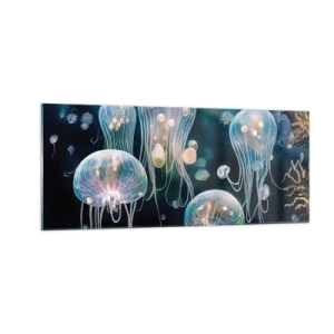 Impression sur verre - Image sur verre - Ballon sous-marin - 100x40 cm