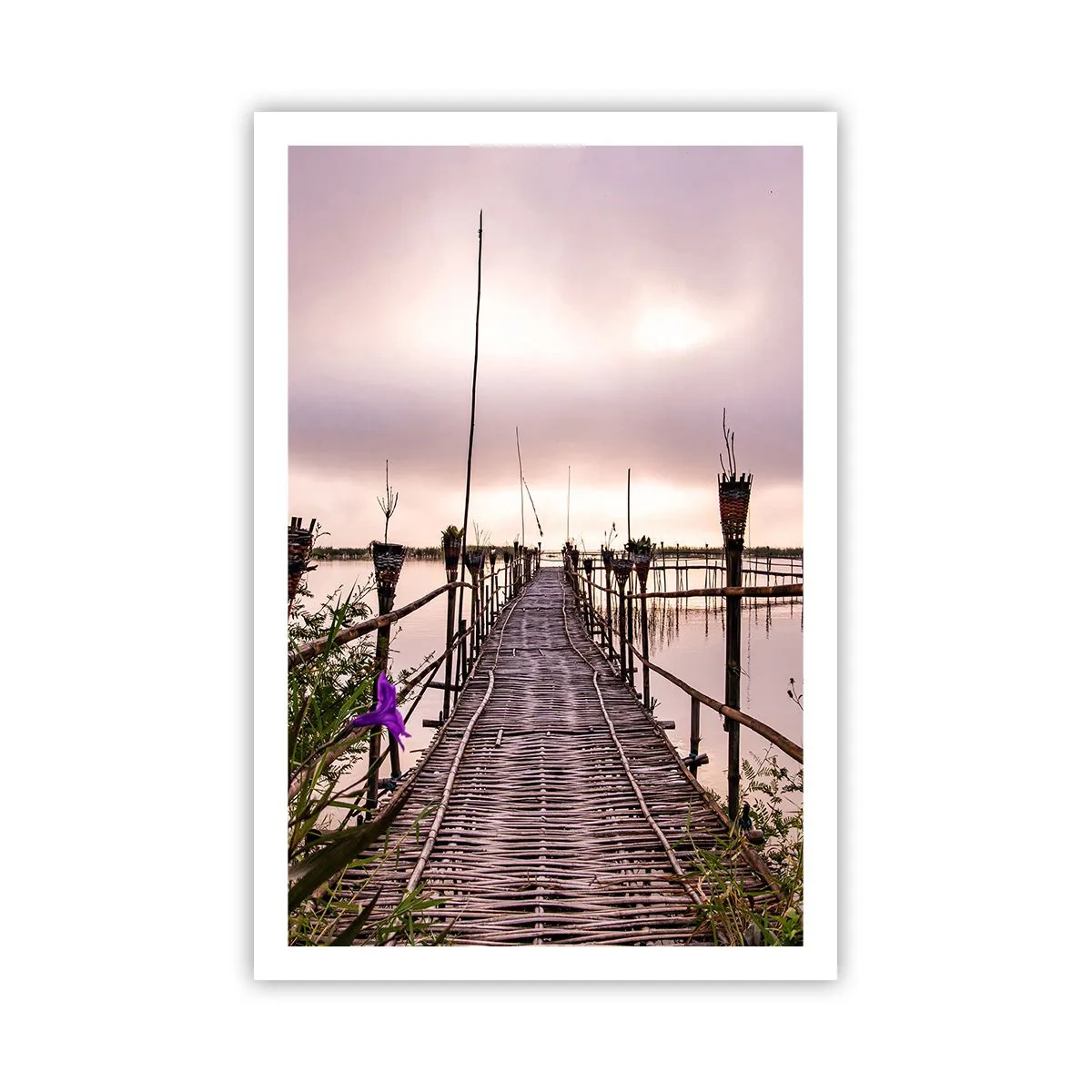 Affiche - Poster - Le silence et le calme d'Asie - 61x91 cm