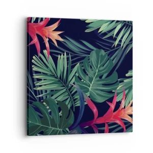 Impression sur toile - Image sur toile - immergé dans la nature - 30x30 cm