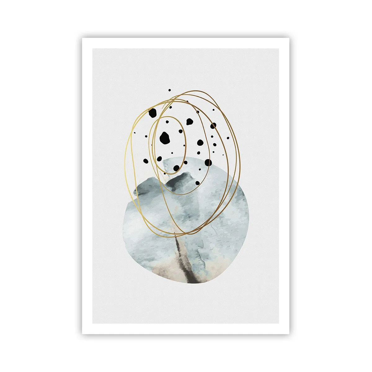 Affiche - Poster - Emmêlement de l'espace - 70x100 cm