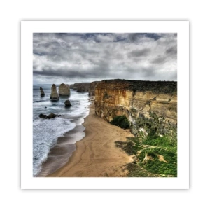 Affiche - Poster - Beauté brute - 50x50 cm