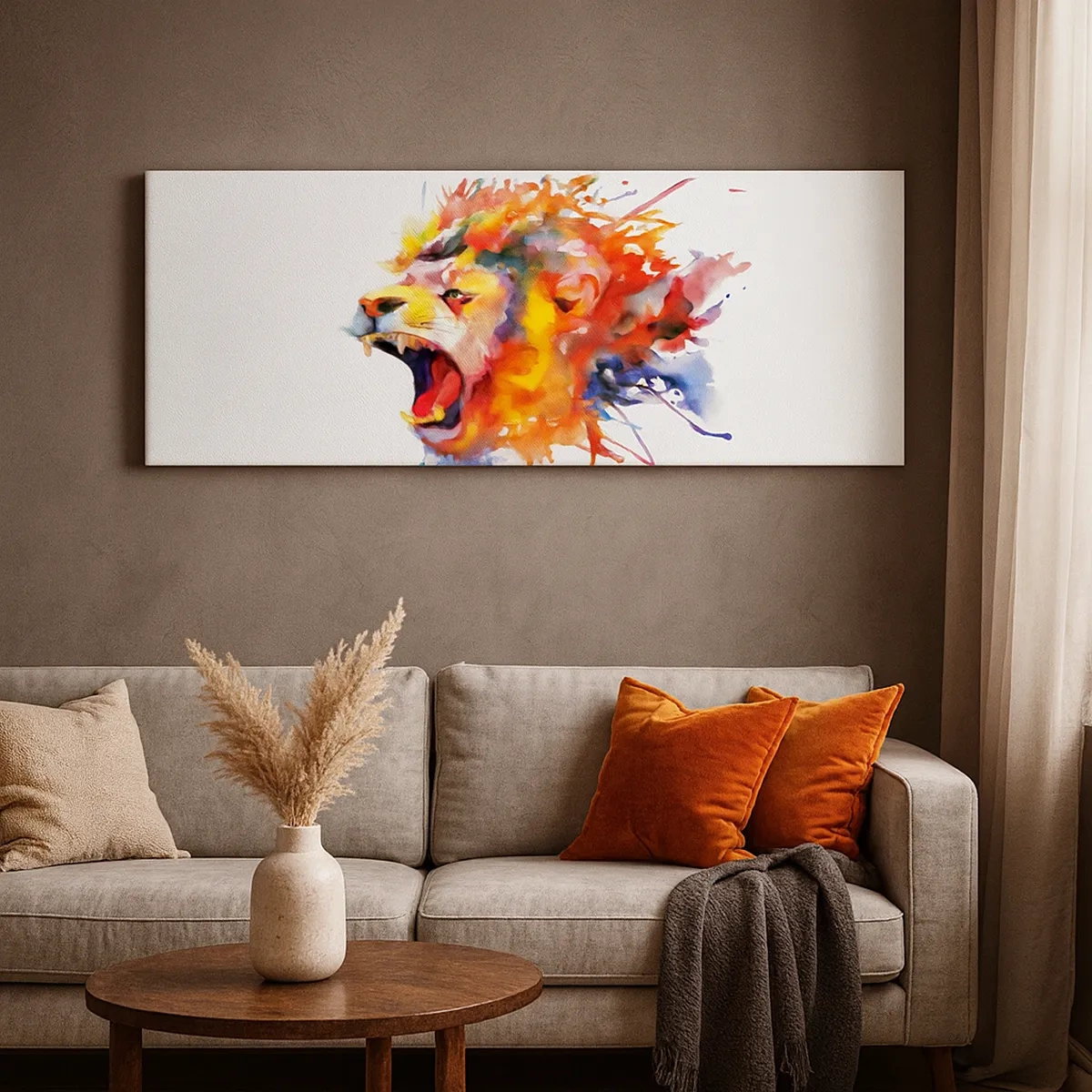 Impression sur toile - Image sur toile - exploser de colère - 30x30 cm