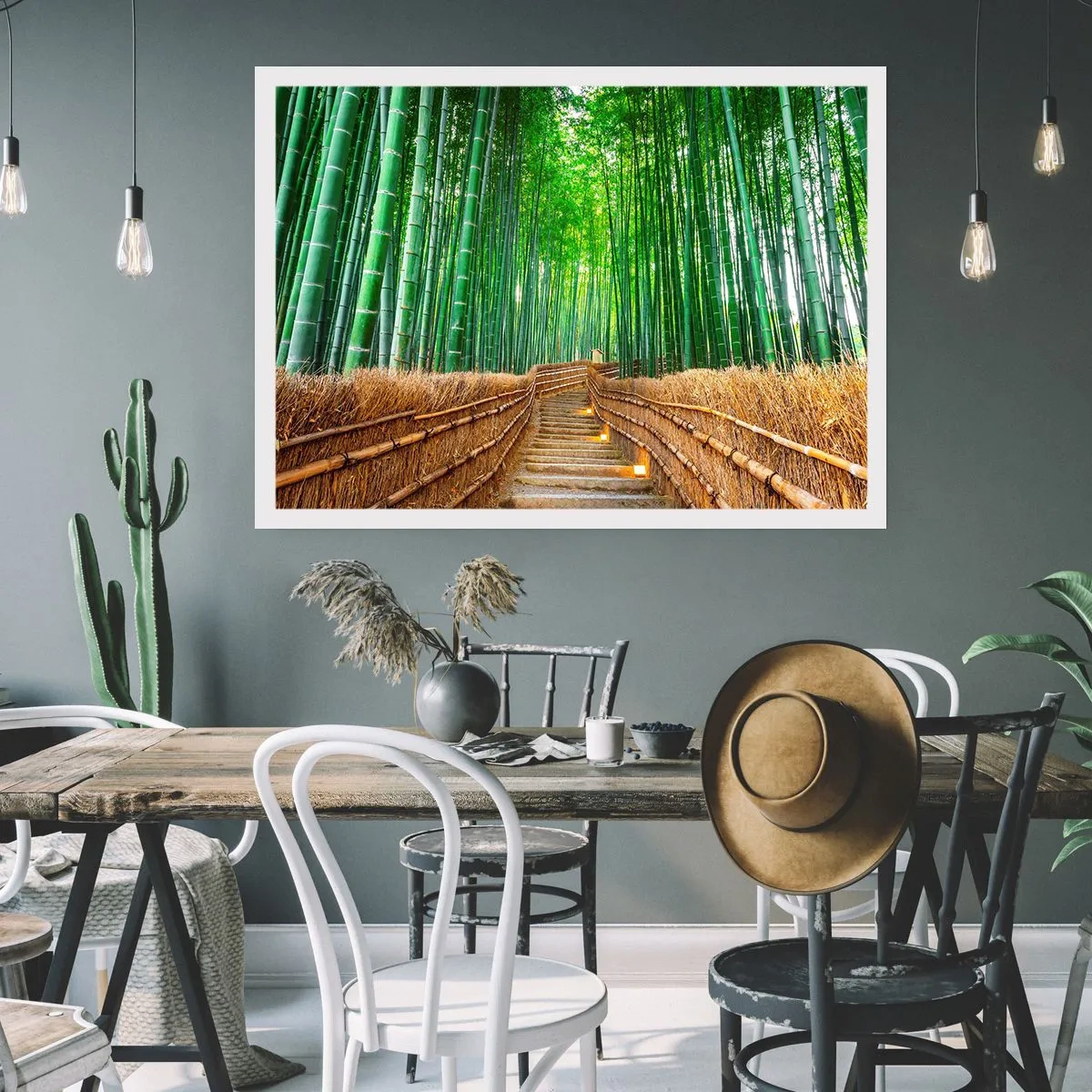 Affiche - Poster - L'essence de la nature asiatique - 91x61 cm