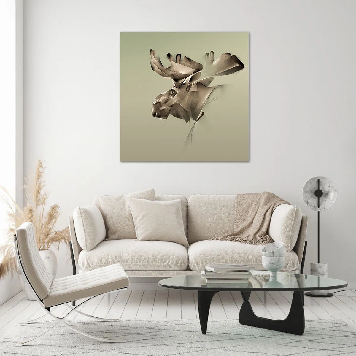 Impression sur verre - Image sur verre - La douce force de la paix - 30x30 cm