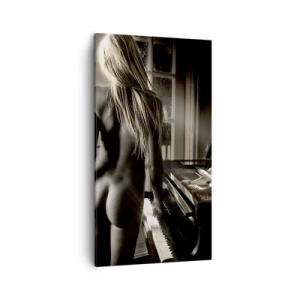 Impression sur toile - Image sur toile - Harmonie parfaite du soir - 45x80 cm