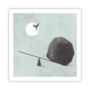 Affiche - Poster - Réalisation de ses rêves - 60x60 cm