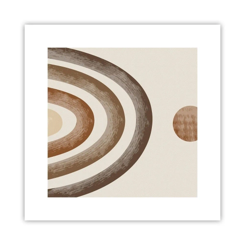 Affiche - Poster - Dans une galaxie lointaine - 30x30 cm