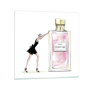 Impression sur verre - Image sur verre - L'essence des femmes - 40x40 cm