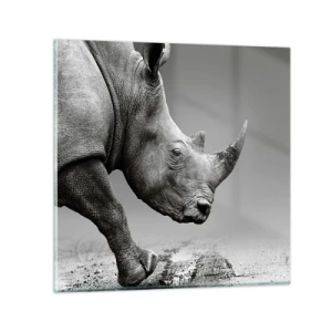 Impression sur verre - Image sur verre - Force inarrêtable - 30x30 cm