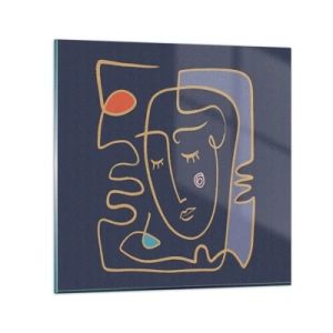 Impression sur verre - Image sur verre - En réflexion - 50x50 cm