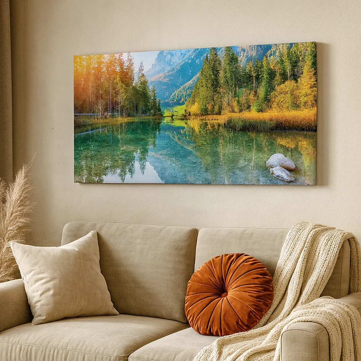 Impression sur toile - Image sur toile - Douceur automnale - 30x30 cm