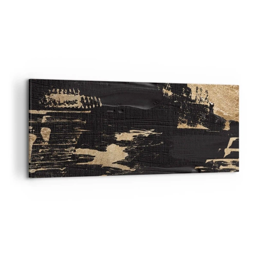 Impression sur toile - Image sur toile - Empreinte du toucher - 100x40 cm