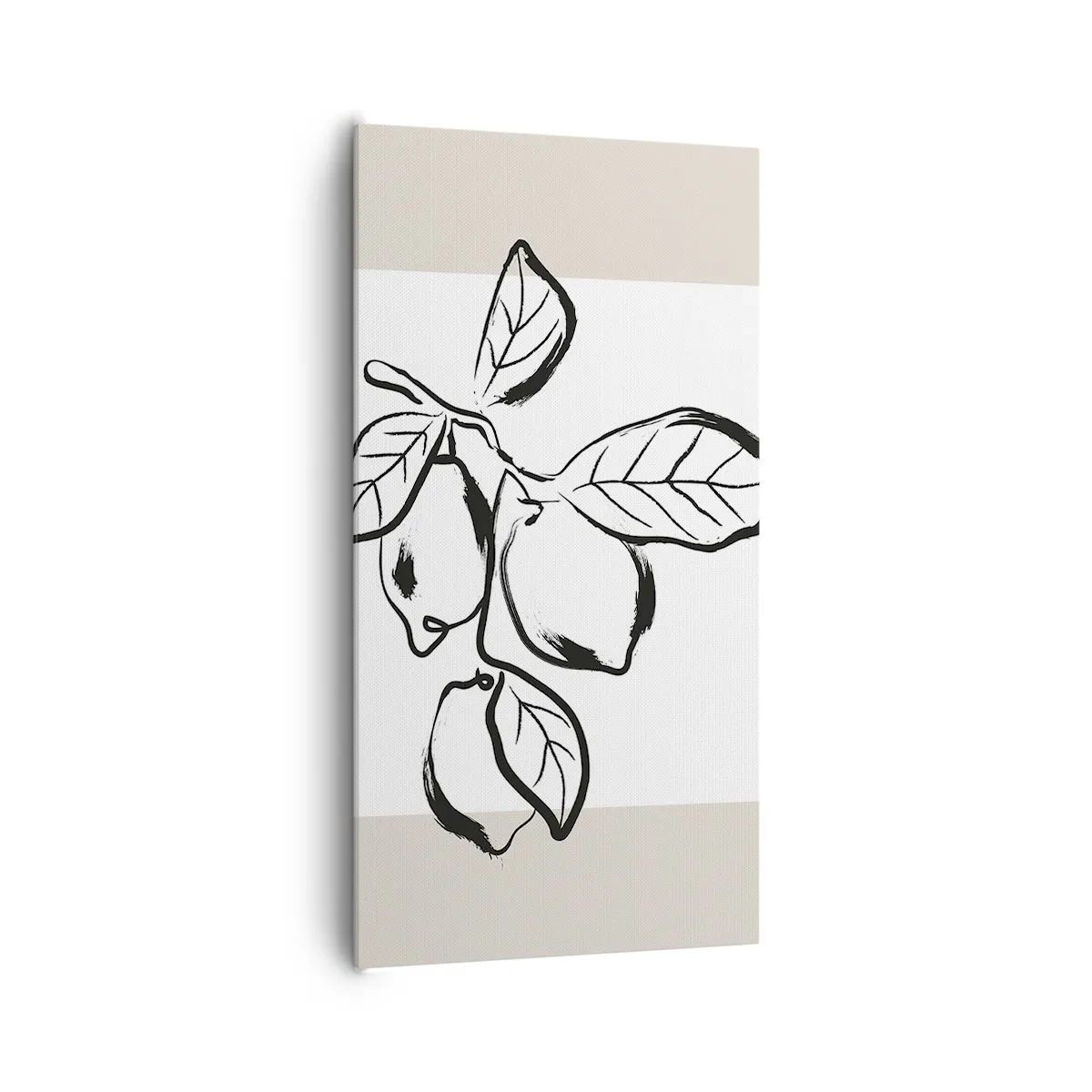 Impression sur toile - Image sur toile - Où mûrit le citron… - 65x120 cm