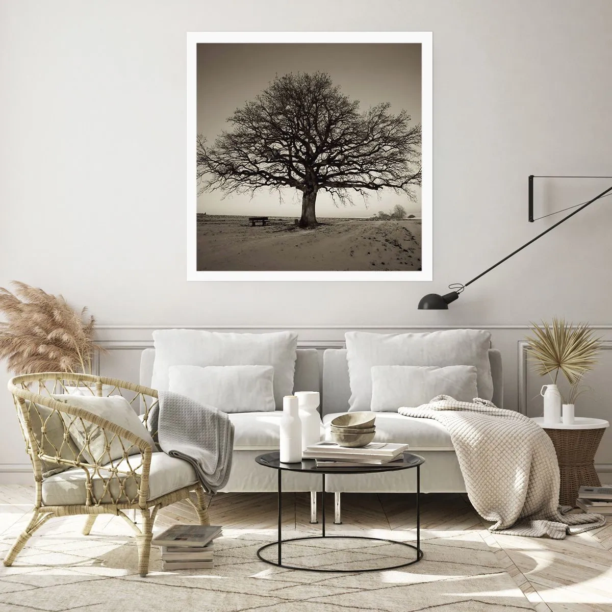 Affiche - Poster - D'ici à l'éternité - 40x40 cm