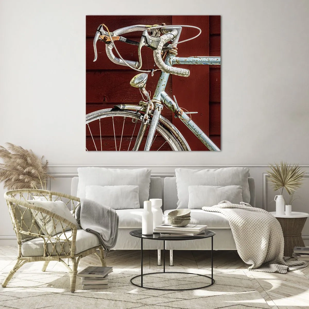 Impression sur verre - Image sur verre - Construit pour la victoire - 40x40 cm