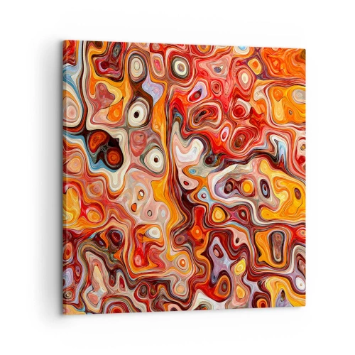 Impression sur toile - Image sur toile - Si les noix fondaient dans du miel - 60x60 cm