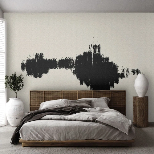 Papier Peint Autocollant Deluxe Sticker - Vibrations de l'imagination - Contemporain, Abstraction, scandinave - 100x70 cm