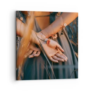 Impression sur toile - Image sur toile - Liée à la nature - 70x70 cm