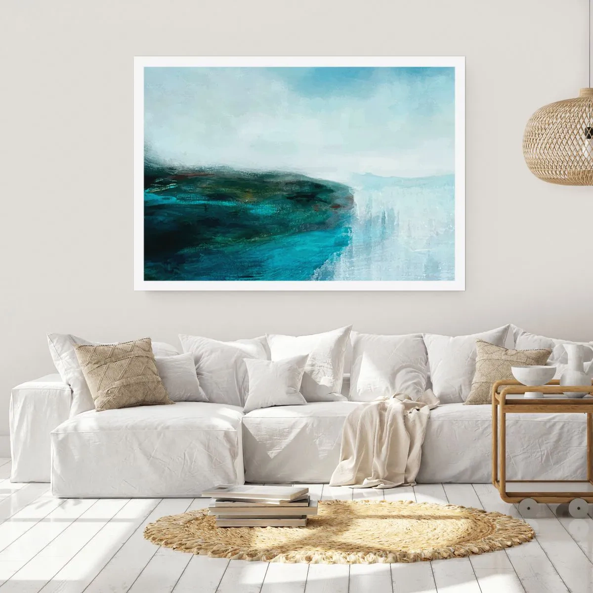 Affiche - Poster - Abstraction nautique - 91x61 cm