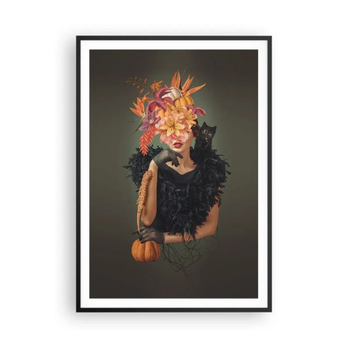 Affiche dans un cadre noir - Poster - Sort de sorcière - 70x100 cm
