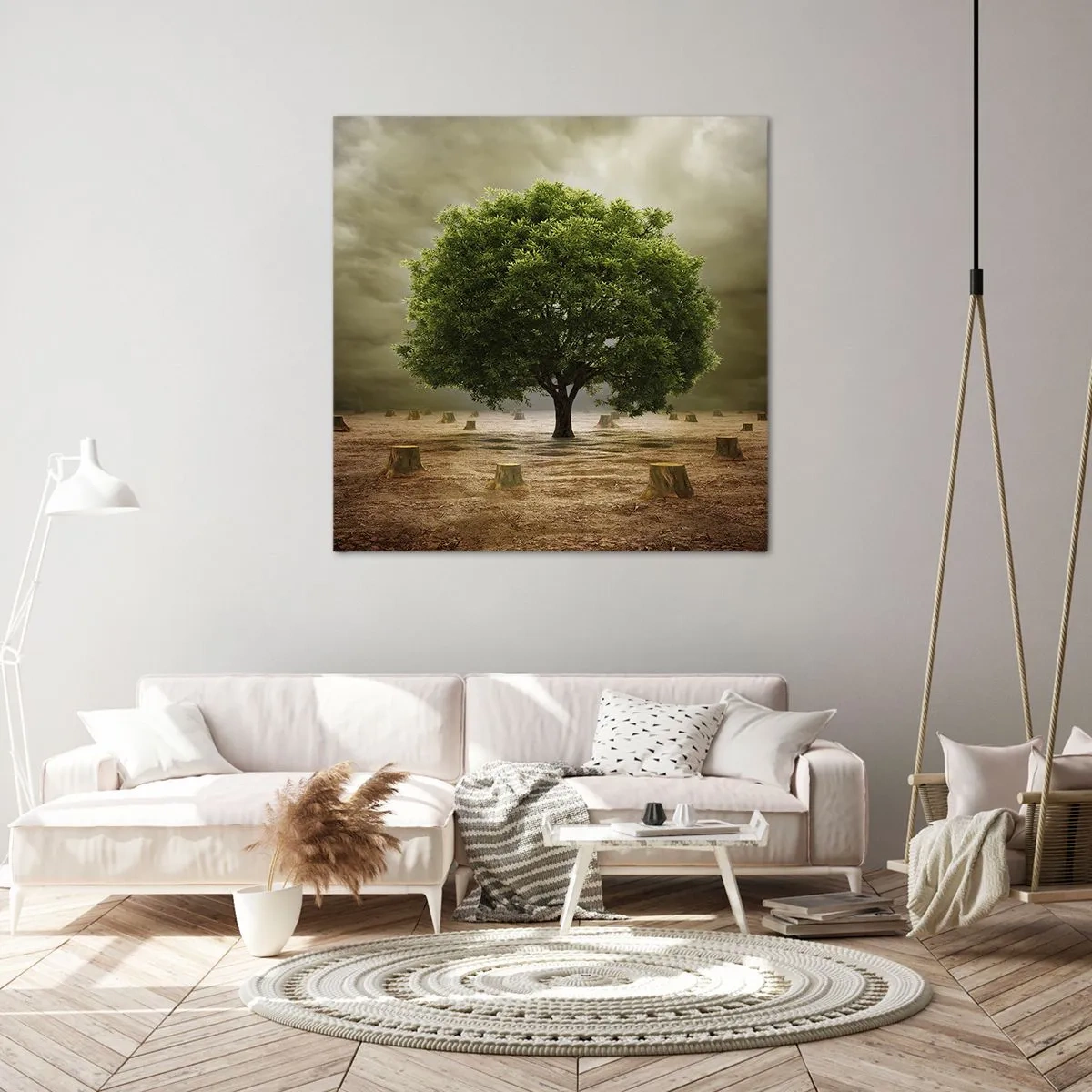 Impression sur toile - Image sur toile - Tout l'espoir - 70x70 cm