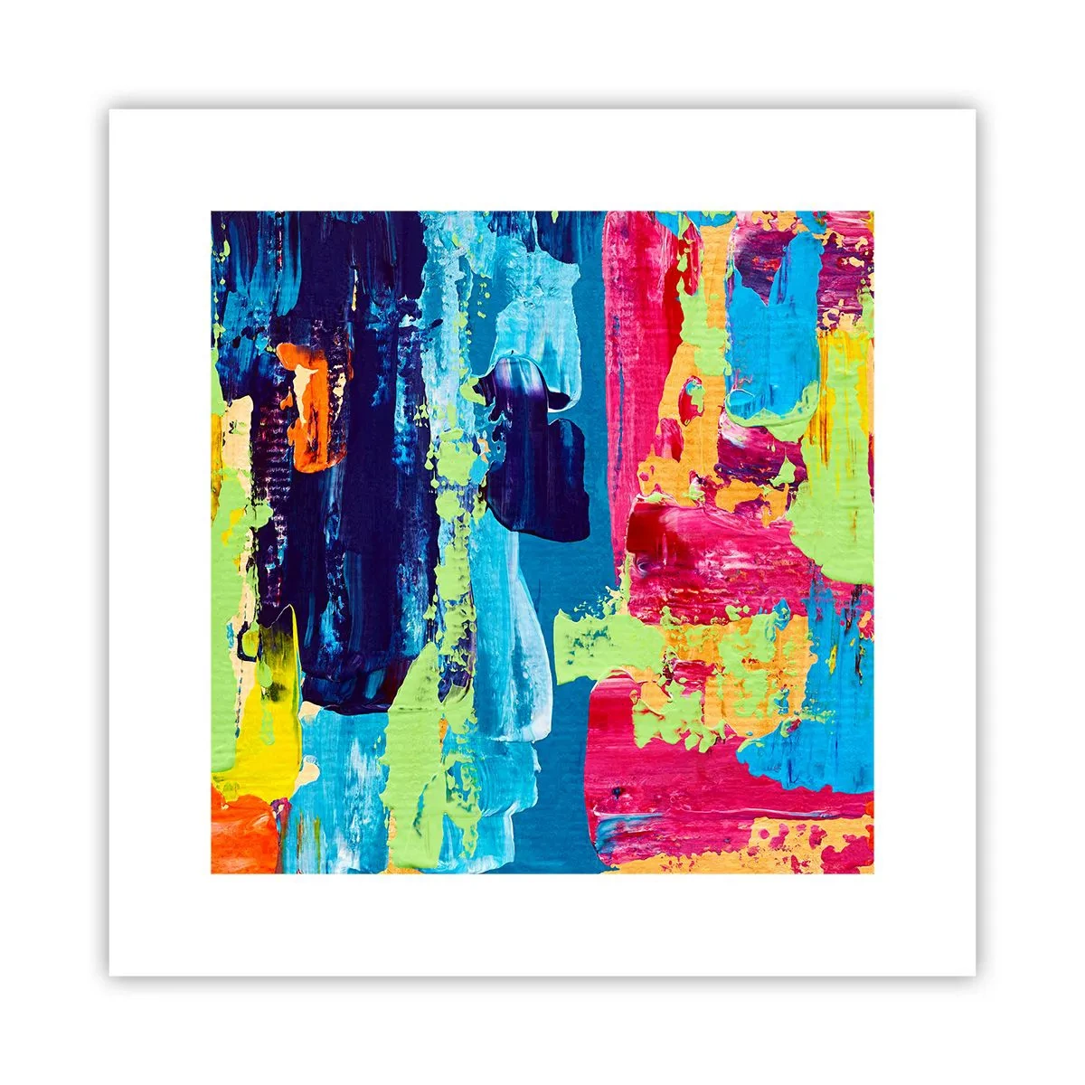 Affiche - Poster - La vie est belle! - 30x30 cm