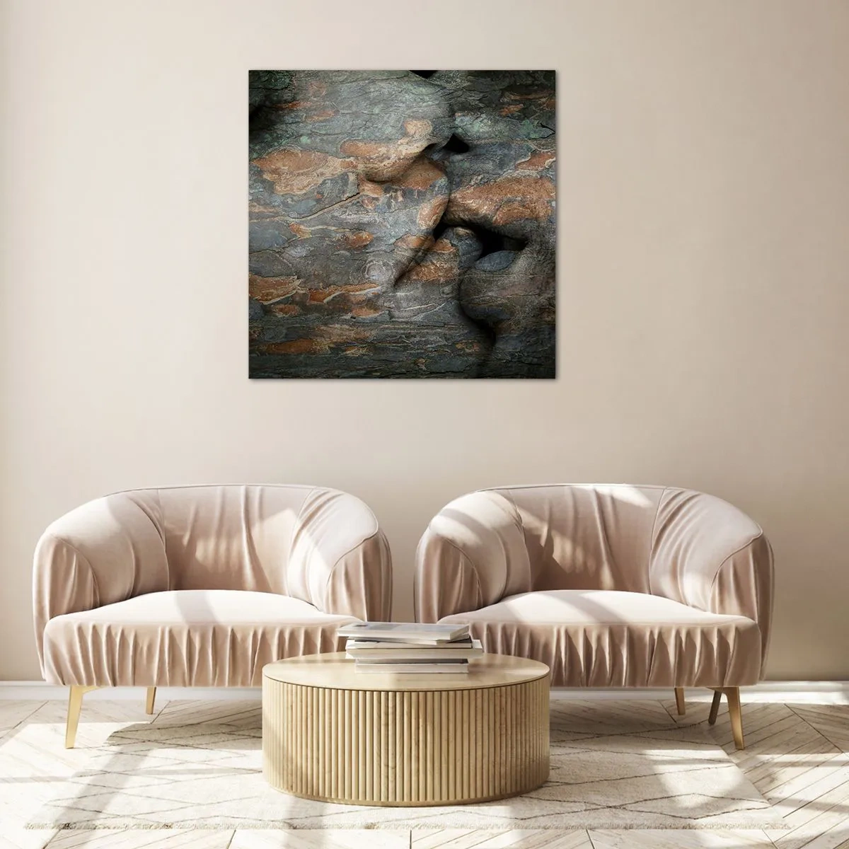 Impression sur verre - Image sur verre - Ensemble pour toujours - 40x40 cm