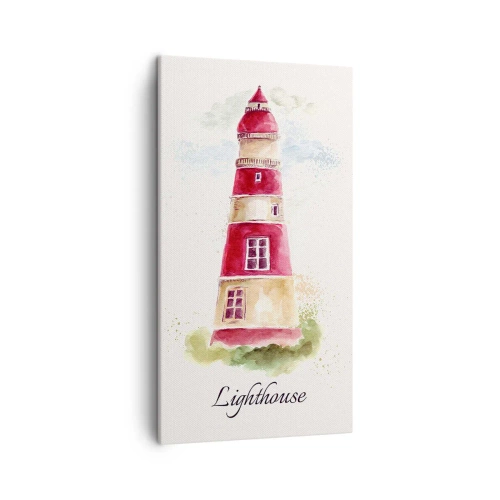 Impression sur toile - Image sur toile - Il y a toujours beau temps autour - 45x80 cm