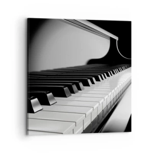 Impression sur toile - Image sur toile - Harmonie des formes et des couleurs - 70x70 cm