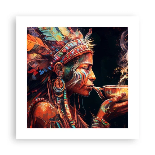 Affiche - Poster - Rituel magique - 40x40 cm