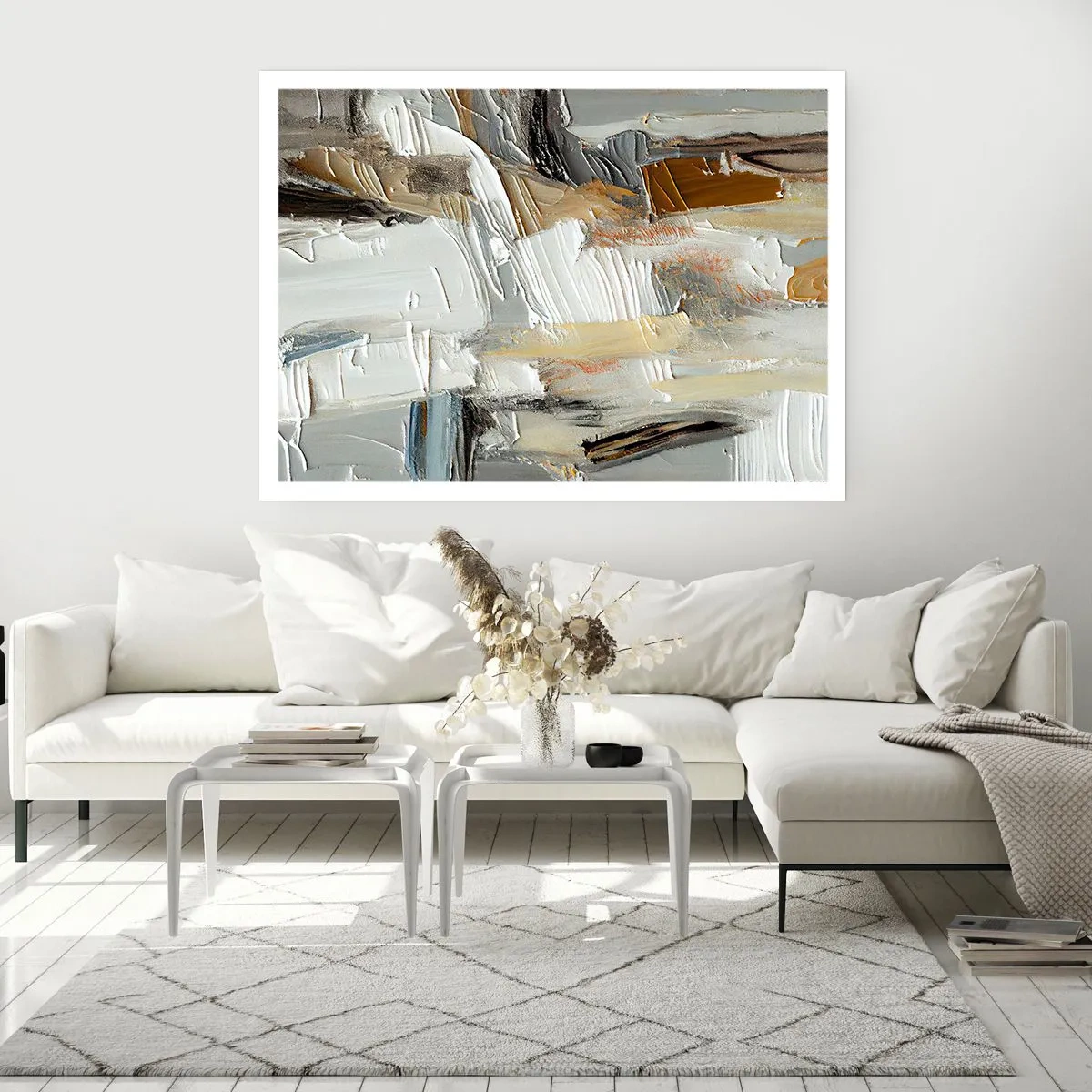 Affiche - Poster - Couches colorées - 91x61 cm