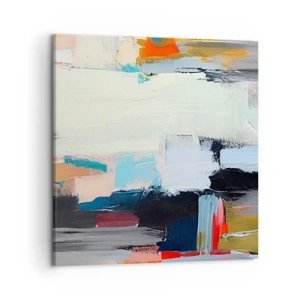 Impression sur toile - Image sur toile - Y a-t-il une méthode ? - 50x50 cm